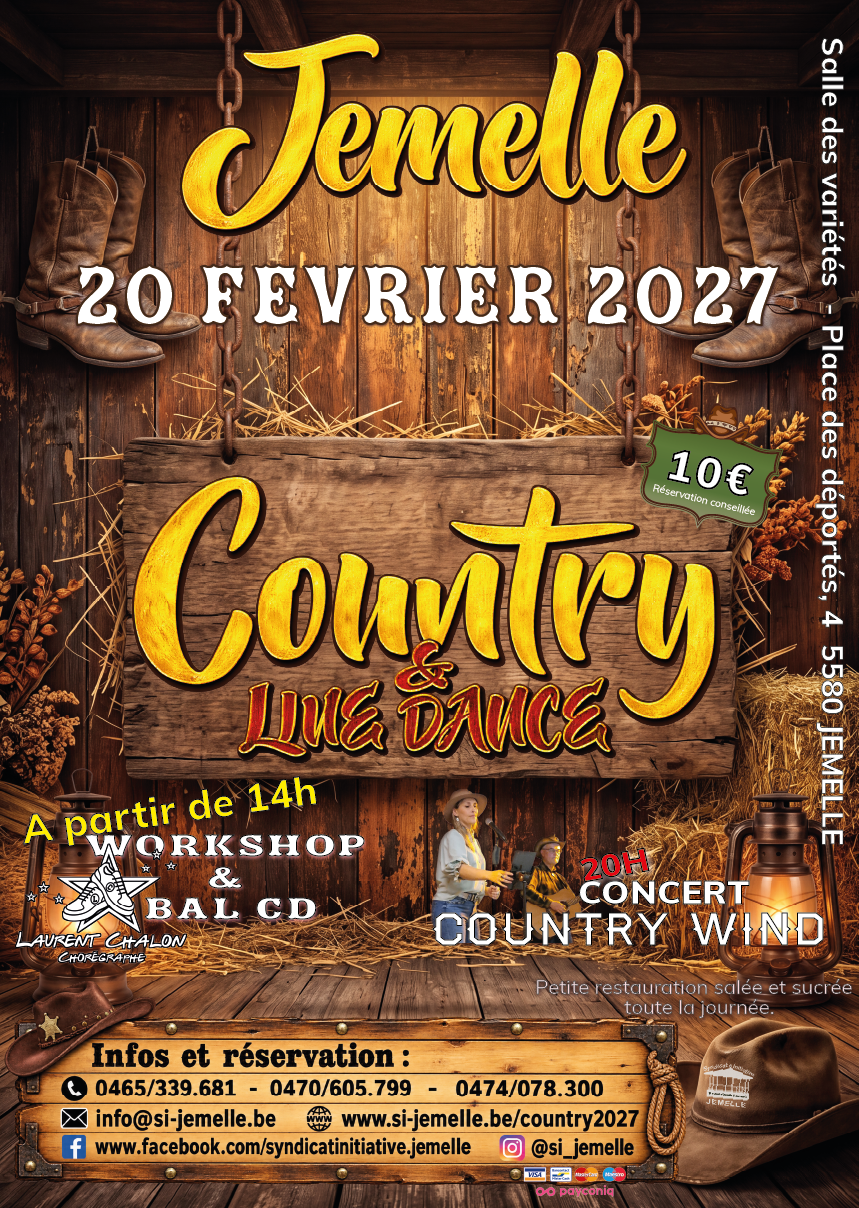Affiche Journée Country & Line Dance